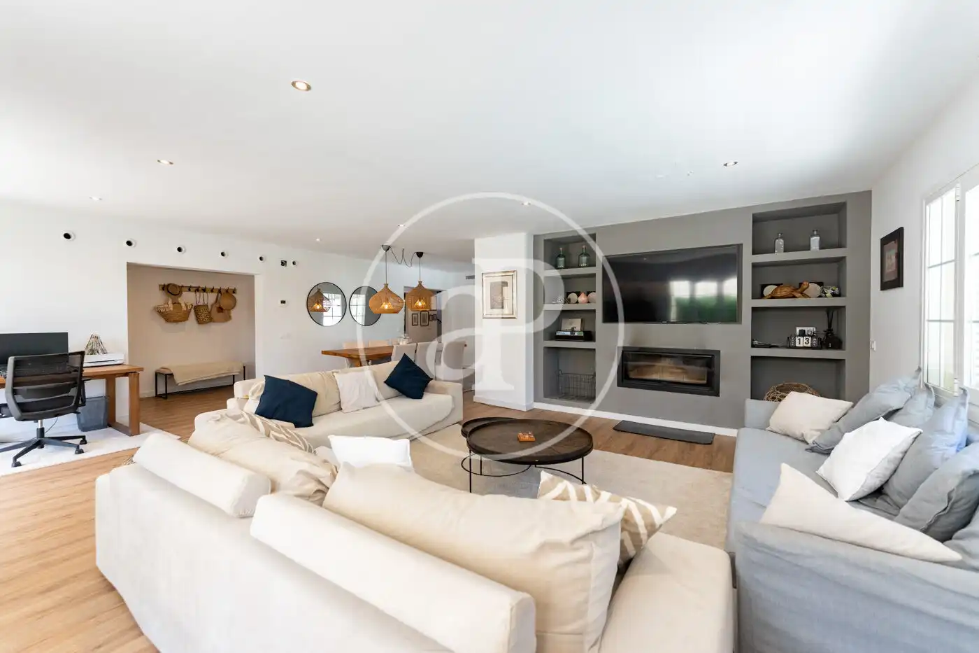 Living room of Houses for sale in Bunyola  with Air Conditioner, Heating and Private garden