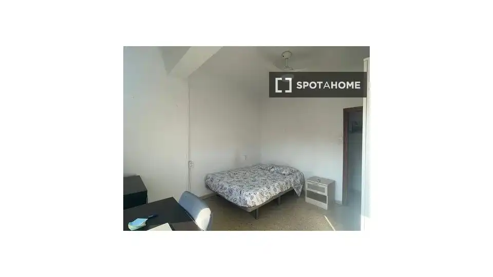 Schlafzimmer von Wohnungen zur untervermieten in Murcia mit Klimaanlage, Terrasse und Möbliert