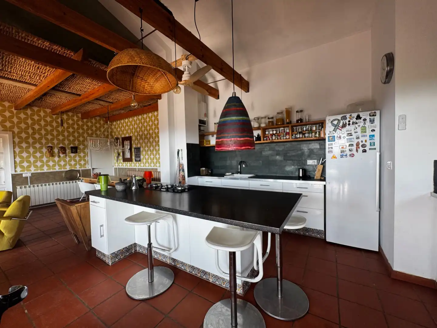Cocina de Finca rústica en venta en Lledó con Aire acondicionado, Terraza y Piscina