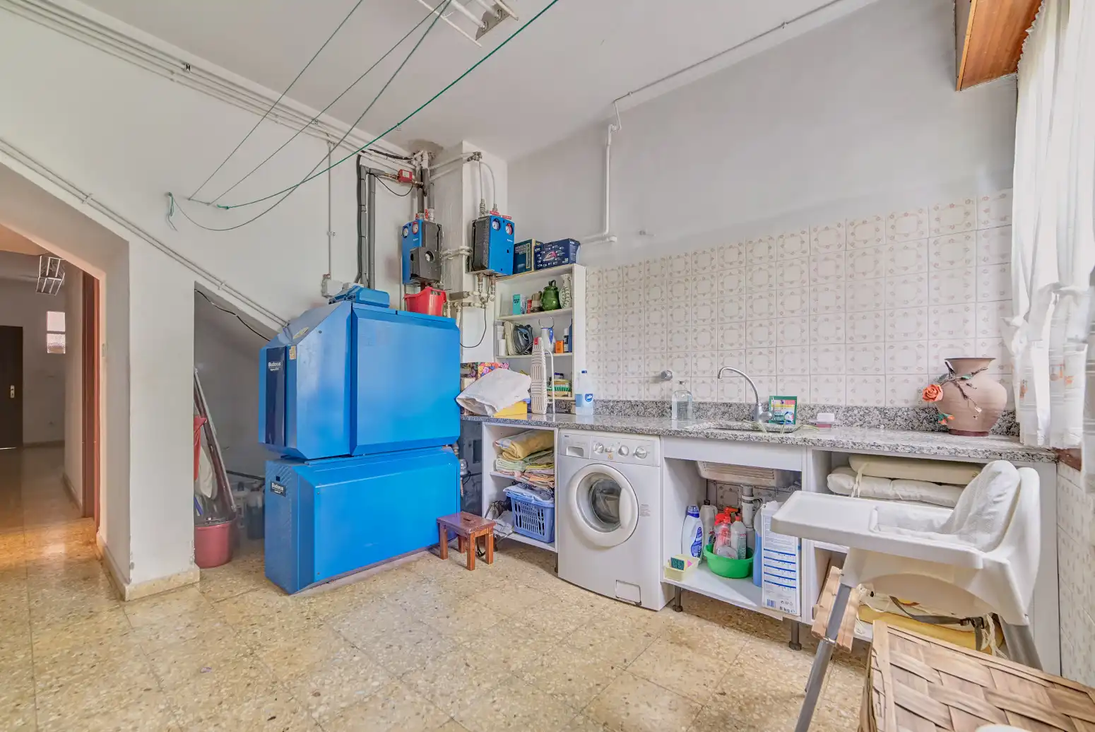 Cocina de Casa o chalet en venta en Irañeta con Calefacción, Jardín privado y Parquet