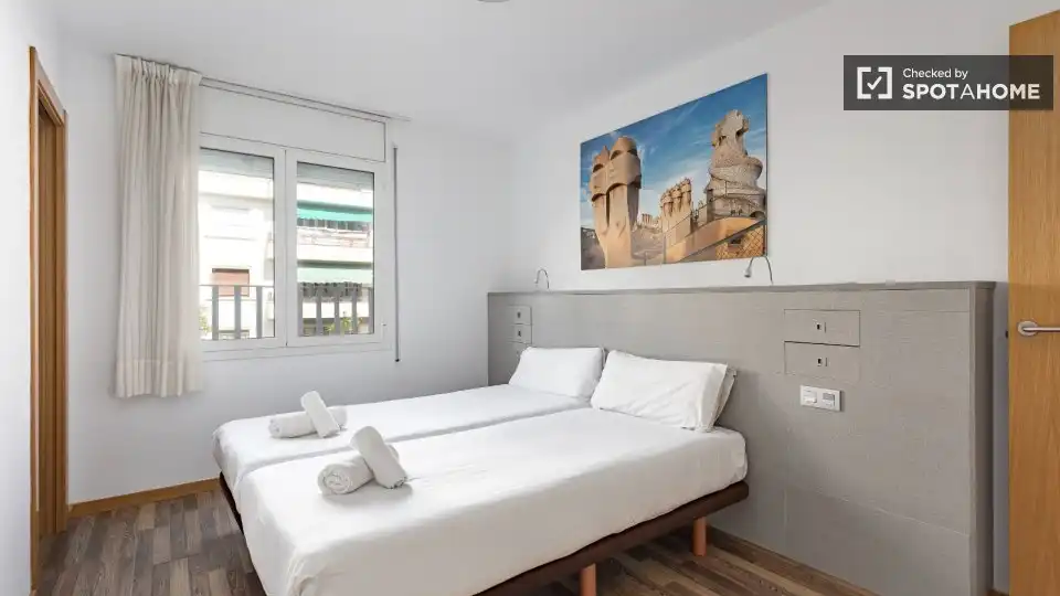 Appartamento con terrazza in affitto a Eixample, imagen 14