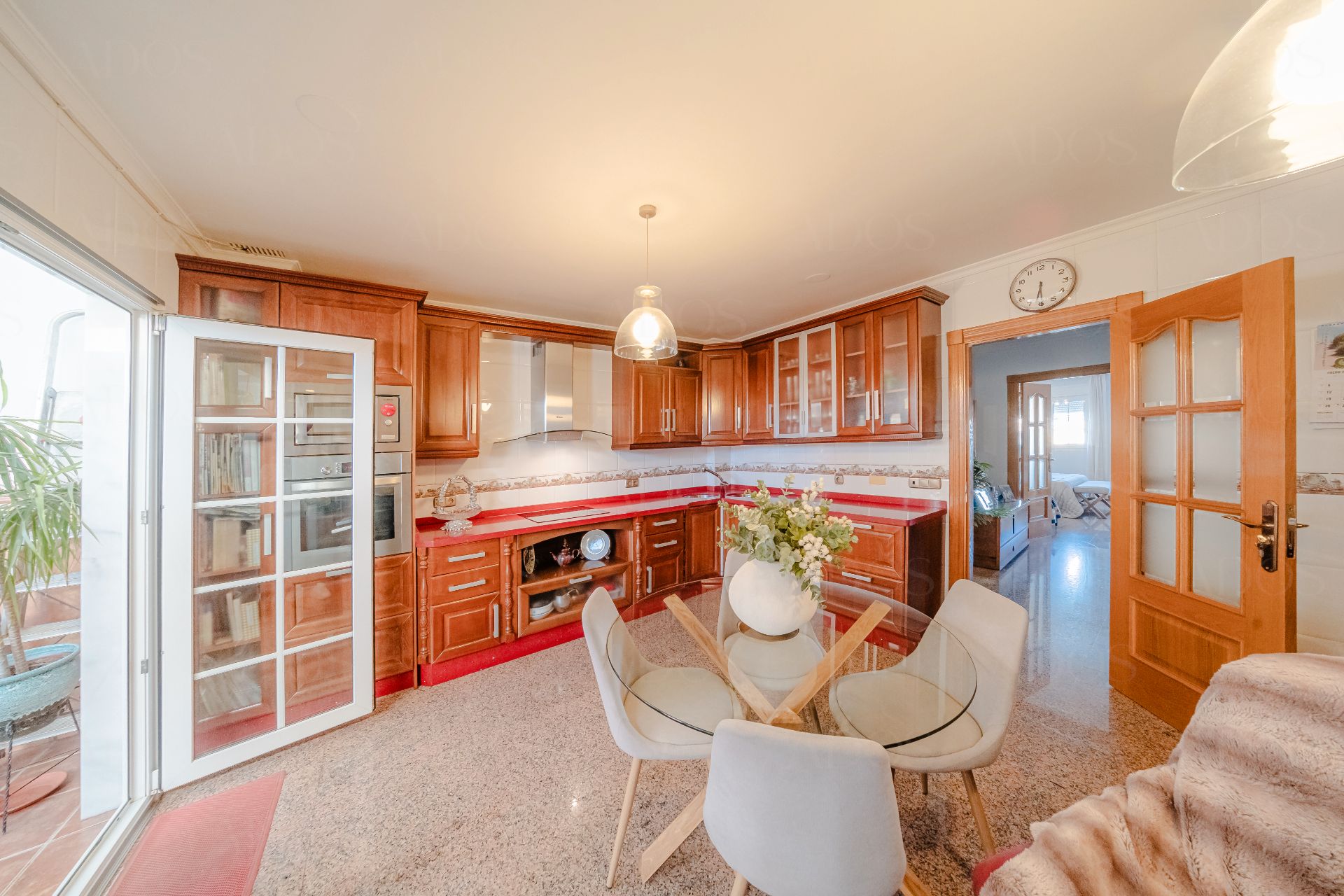 Kitchen of Single-family semi-detached for sale in Roquetas de Mar  with Air Conditioner, Terrace and Balcony