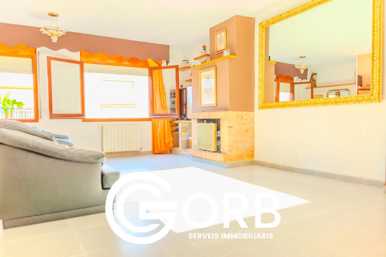 Sala de estar de Casa o chalet en venta en Mataró con Calefacción, Terraza y Trastero