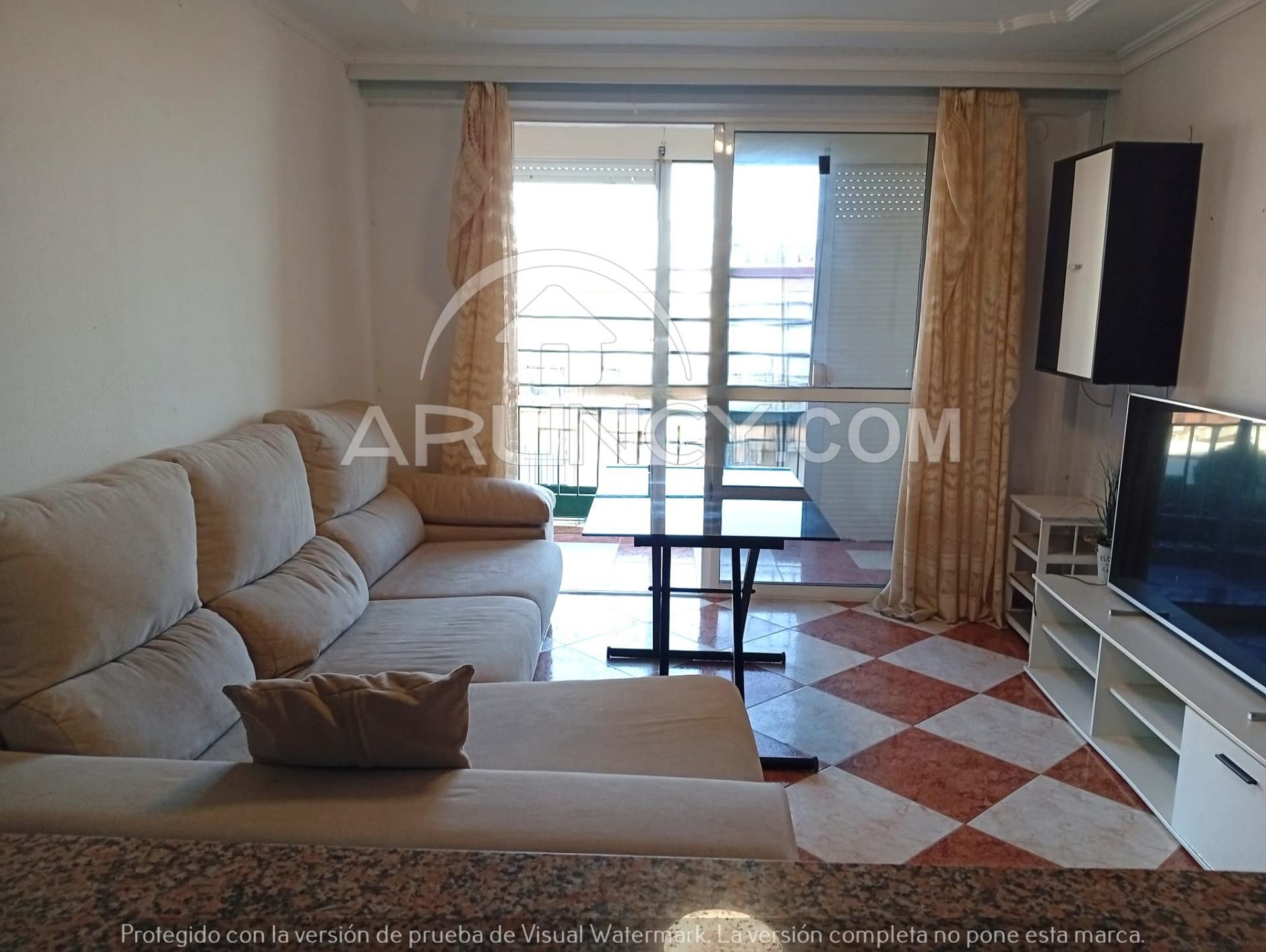 Sala de estar de Piso en venta en Alcalá de Guadaira con Terraza