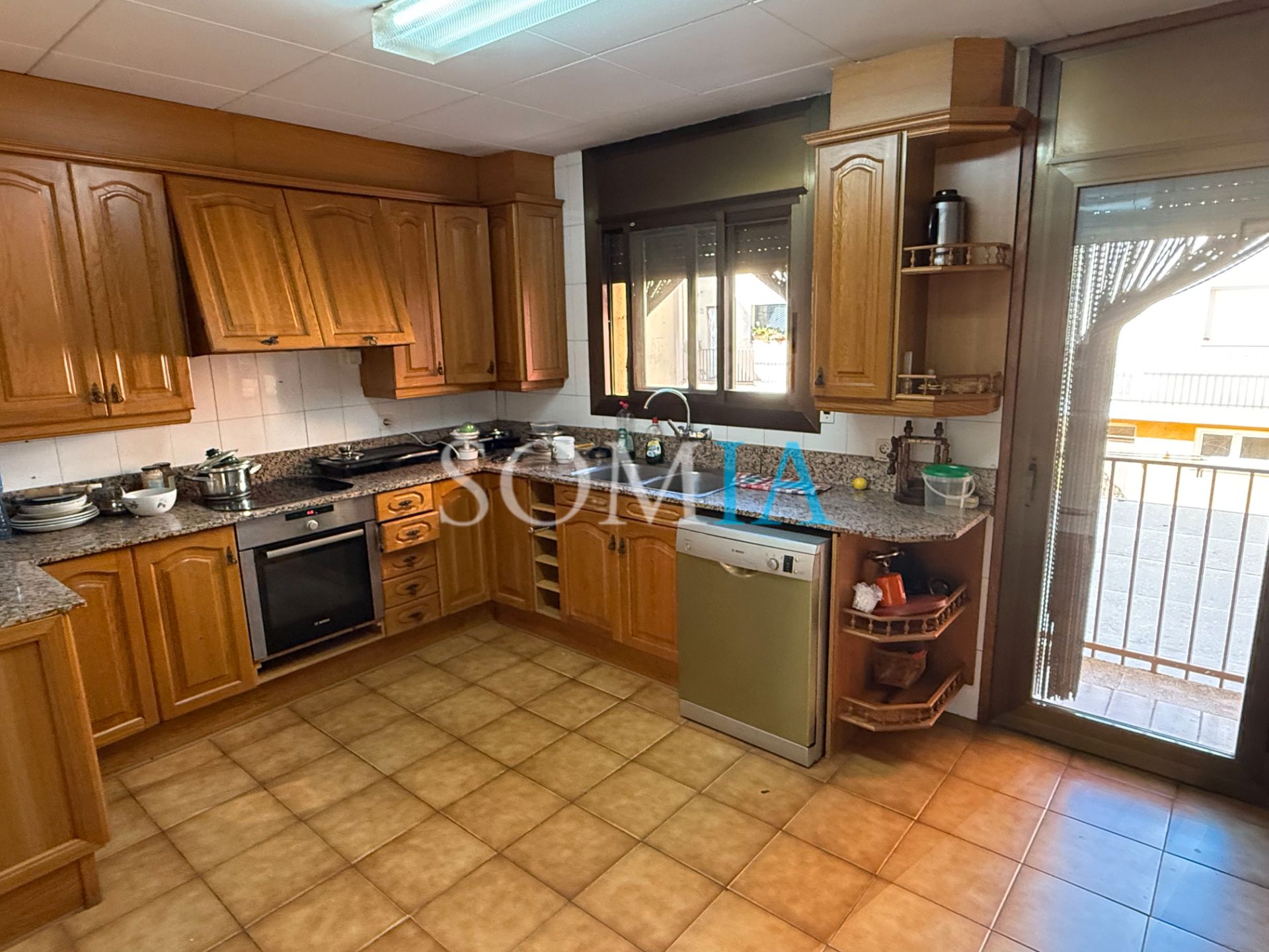 Kitchen of House or chalet for sale in Santa Maria de Palautordera  with Air Conditioner, Heating and Private garden