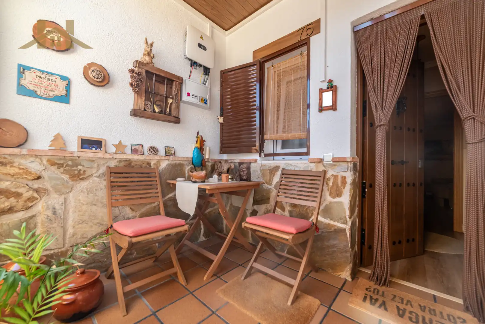 Terraza de Casa adosada en venta en Ciempozuelos con Aire acondicionado, Calefacción y Jardín privado