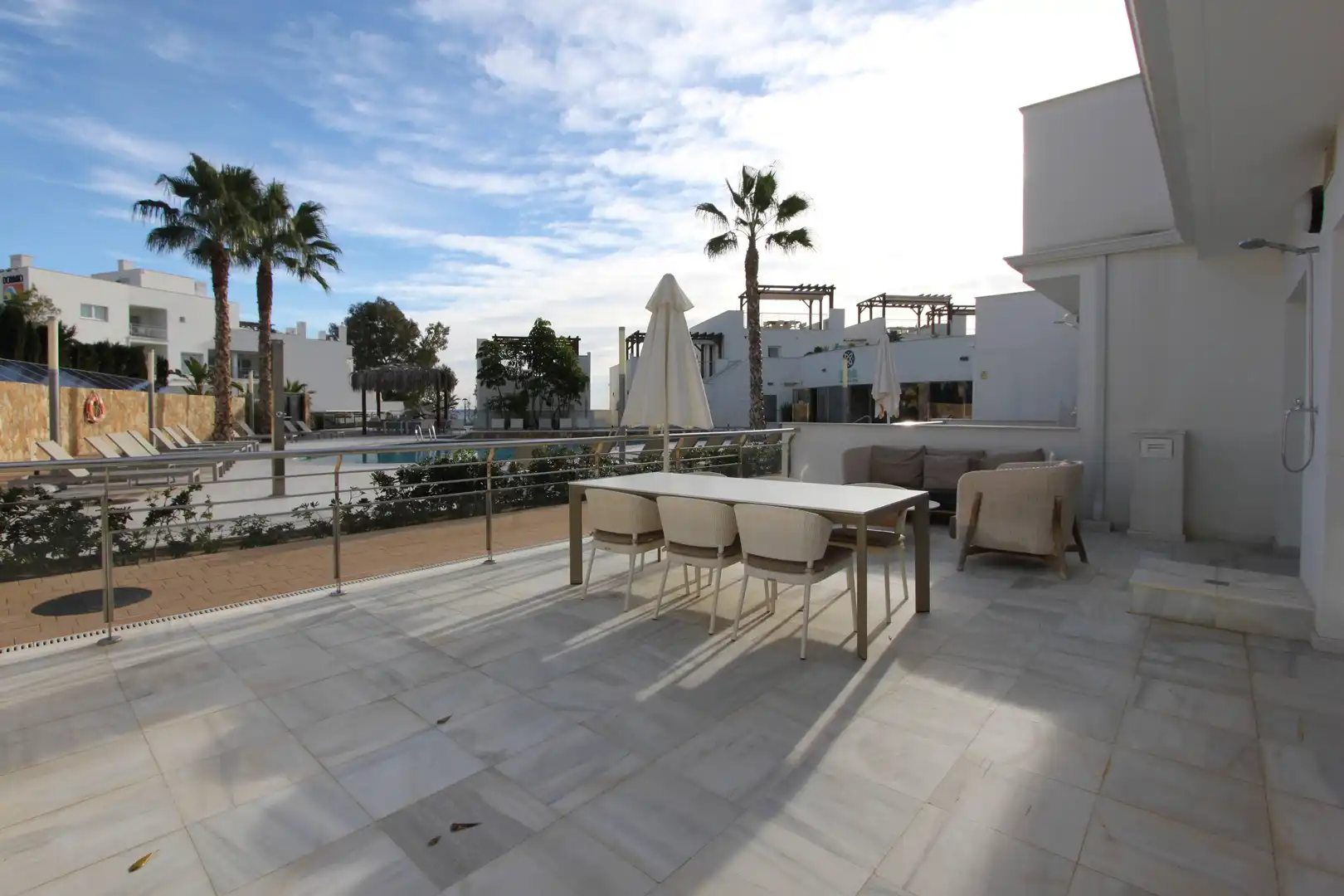 Terrasse von Wohnungen zum Verkauf in El Campello