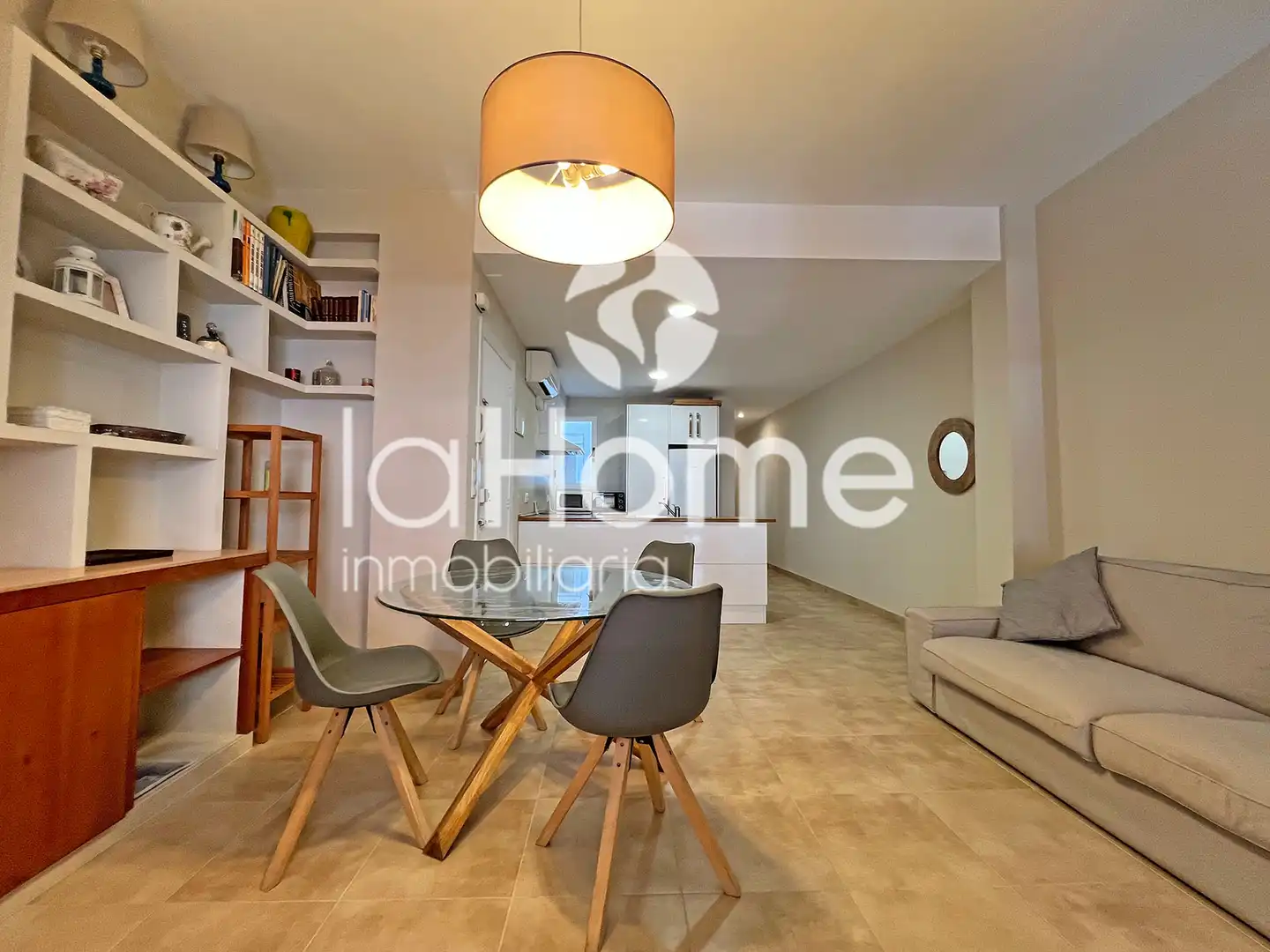 Living room of Flat for sale in Sueca  with Air Conditioner, Terrace and Furnished