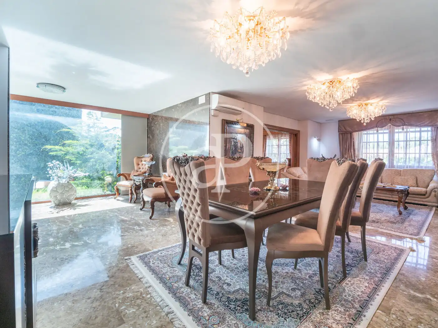 Comedor de Casa o chalet en venta en Godella con Aire acondicionado, Calefacción y Jardín privado