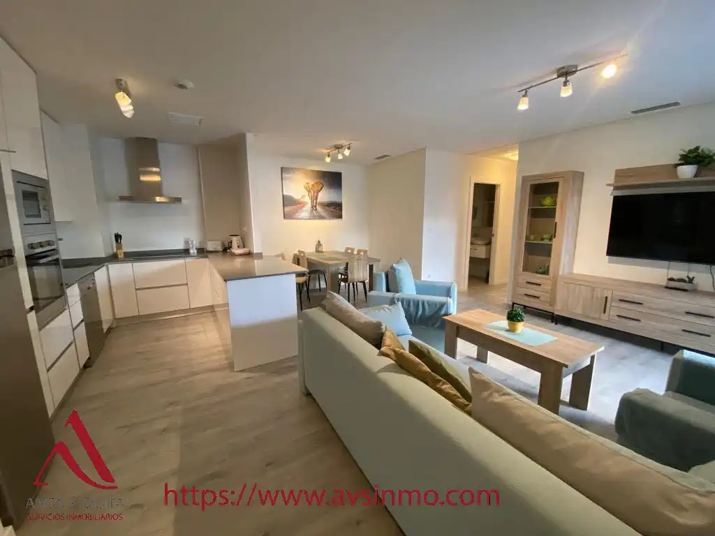 Living room of Apartments for rent in Orihuela  with Air Conditioner, Heating and Terrace