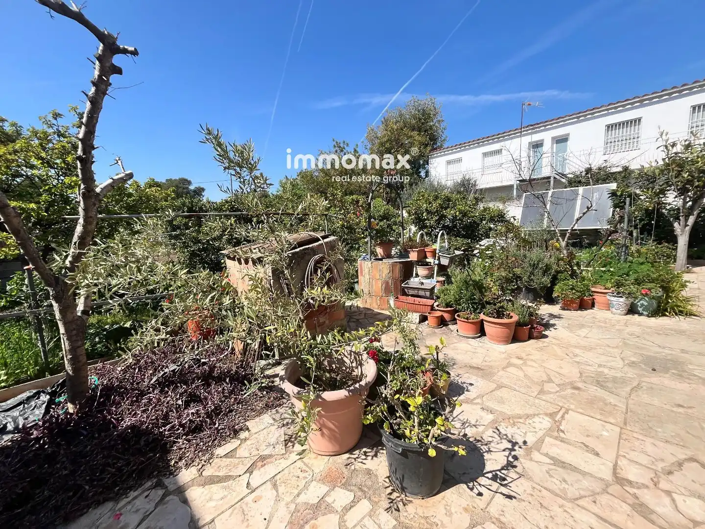 Jardí de Casa o xalet en venda en Vilanova i la Geltrú amb Aire condicionat, Calefacció i Jardí privat