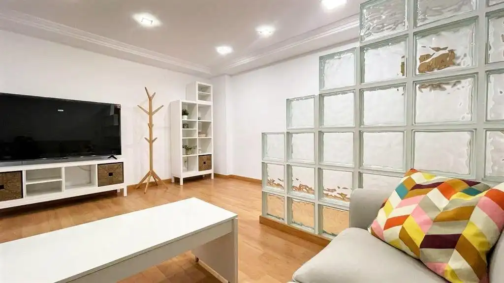 Sala de estar de Piso para compartir en Elche / Elx con Aire acondicionado y Amueblado