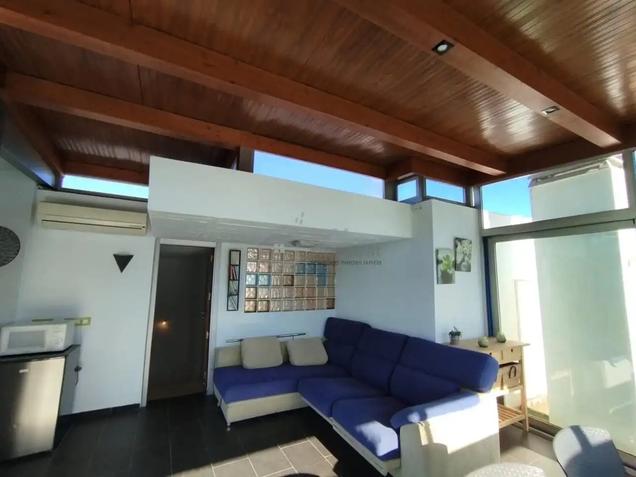 Sala d'estar de Àtic en venda en Villajoyosa / La Vila Joiosa amb Aire condicionat, Calefacció i Terrassa