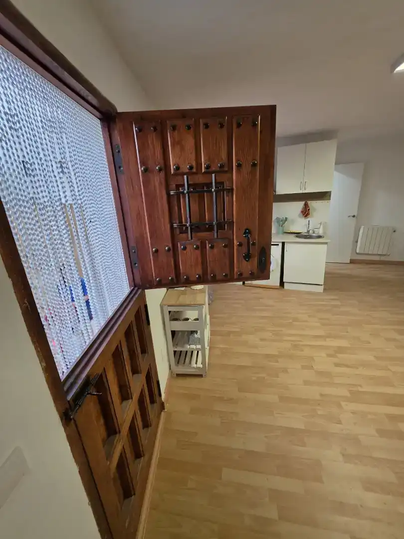 Küche von Wohnung zur Miete in Rubielos de Mora mit Parkett, Abstellraum und Waschmaschine