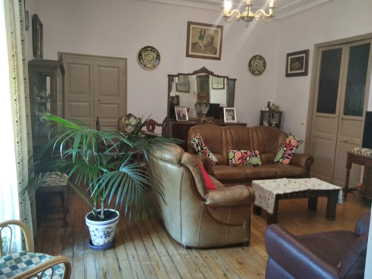 Sala d'estar de Pis en venda en San Lorenzo de El Escorial amb Balcó