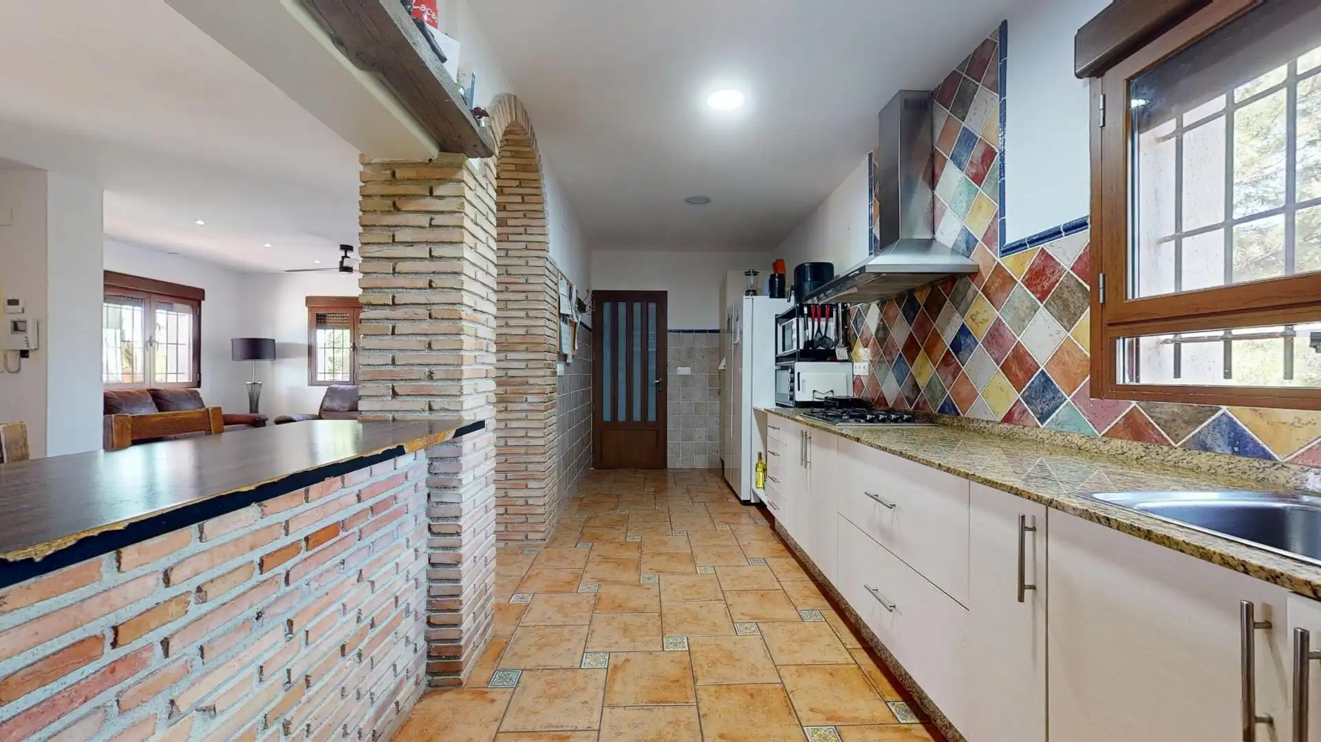 Cocina de Casa o chalet en venta en Agost con Terraza y Piscina