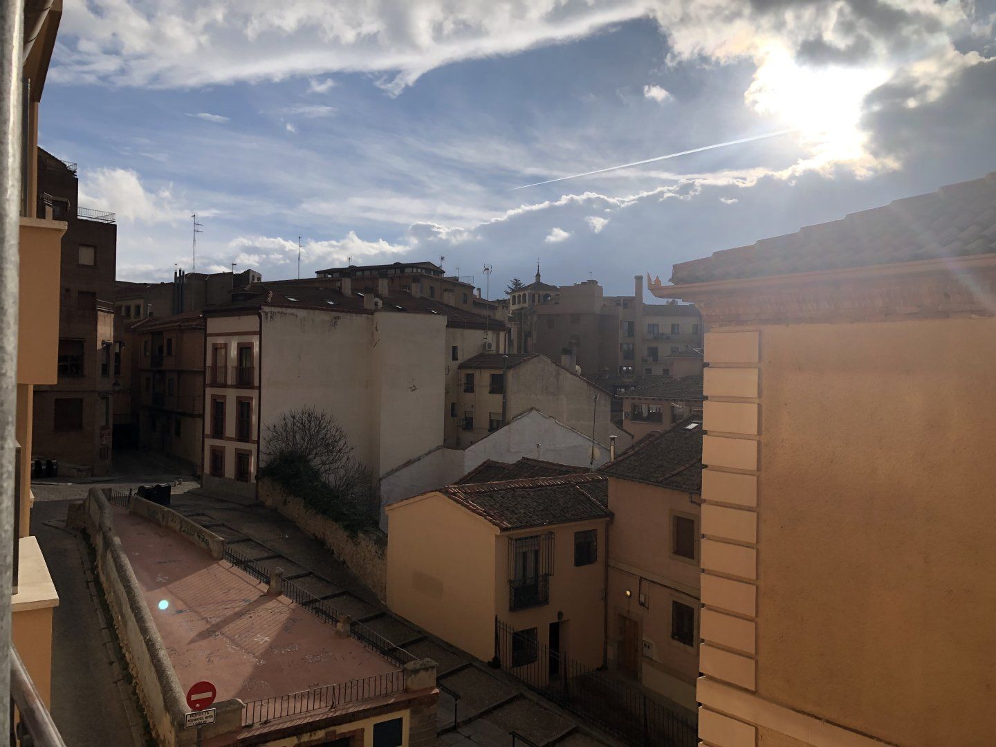 Vista exterior de Dúplex en venda en Segovia Capital amb Calefacció i Moblat