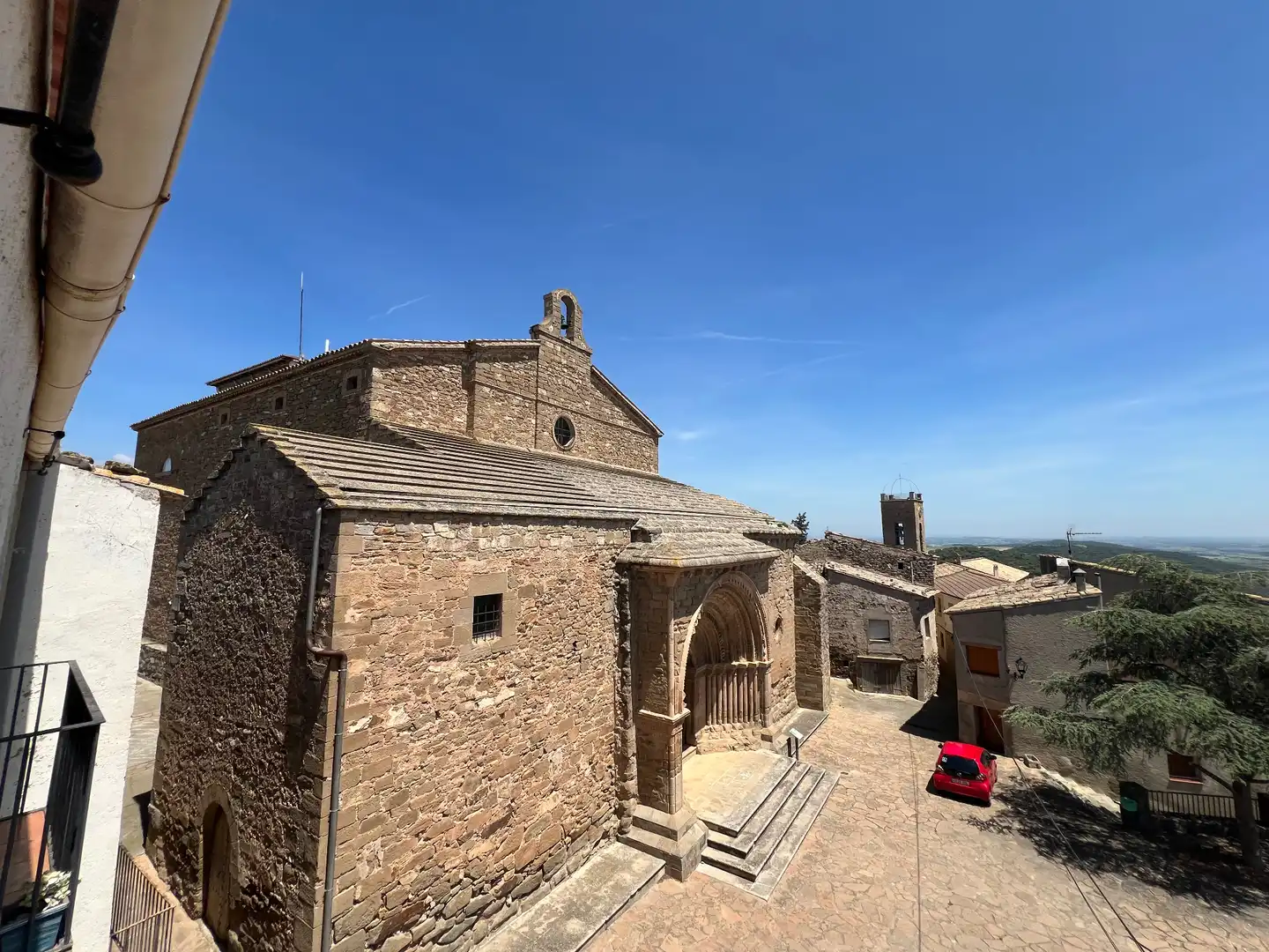Vista exterior de Pis en venda en Cubells amb Calefacció, Parquet i Moblat