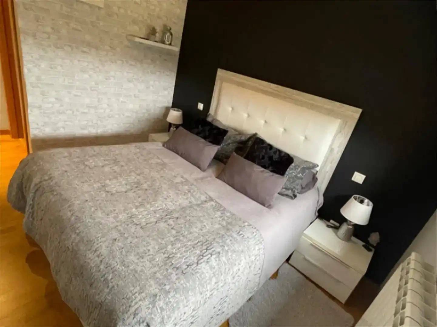 Schlafzimmer von Wohnungen zur Miete in Lardero mit Privatgarten, Parkett und Abstellraum