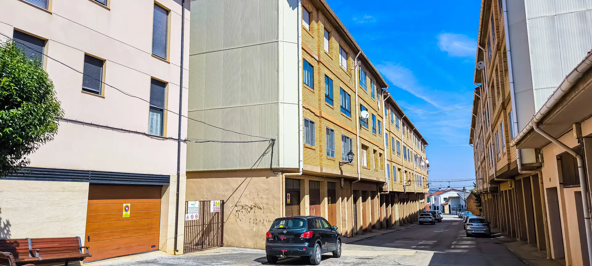 Vista exterior de Piso en venta en Ólvega con Calefacción, Parquet y Trastero