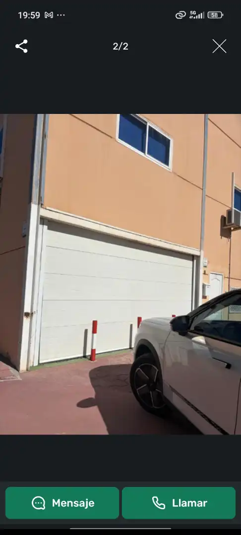 Vista exterior de Nau industrial de lloguer en Cijuela