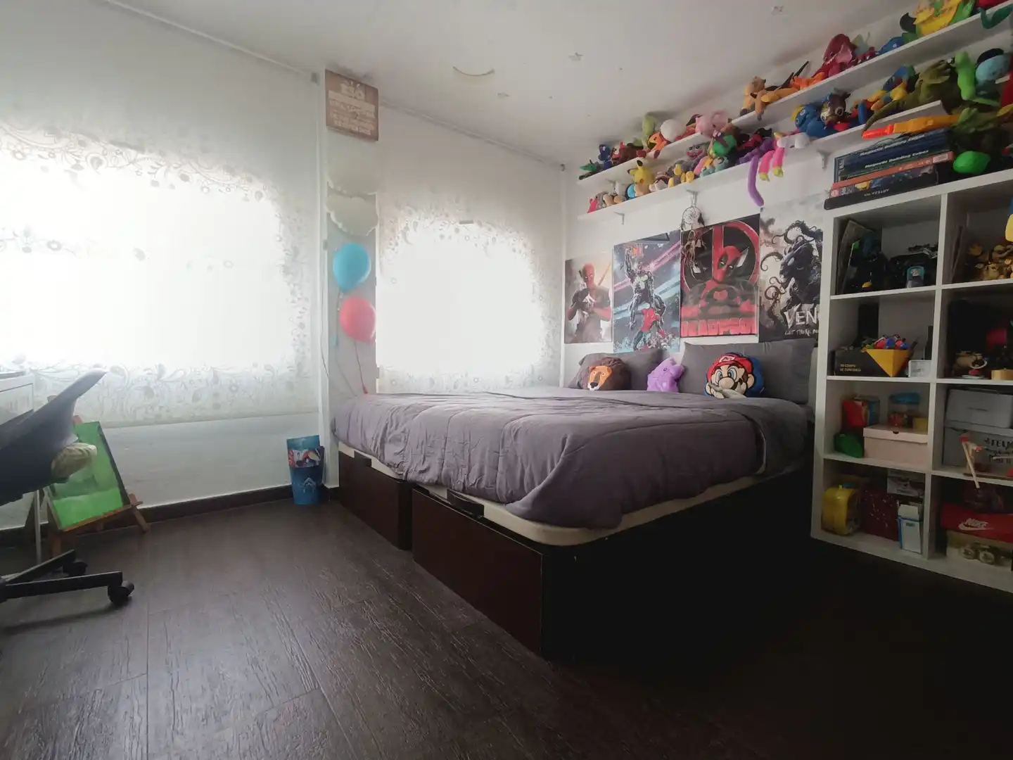 Bedroom of Flat for sale in Badalona