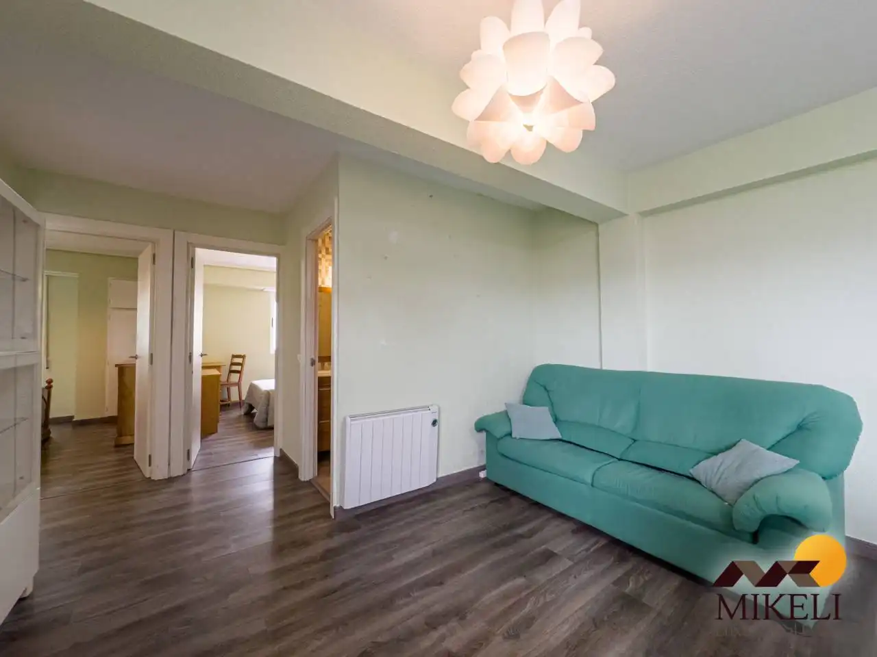 Wohnzimmer von Wohnung zur Miete in Santander mit Heizung, Terrasse und Möbliert