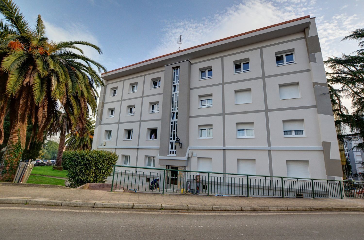 Exterior view of Flat for sale in Avilés  with Swimming Pool