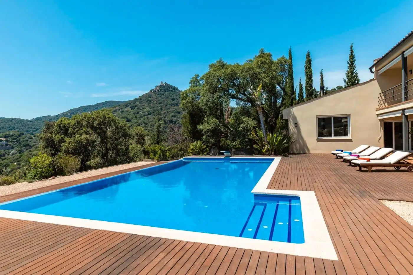 Piscina de Casa o xalet en venda en Cabrera de Mar amb Aire condicionat, Traster i Piscina