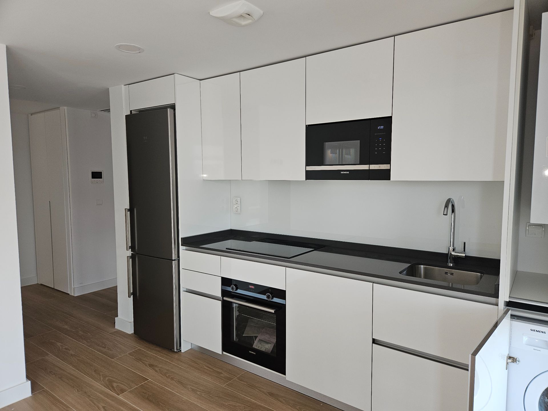 Kitchen of Attic to rent in  Madrid Capital  with Air Conditioner, Heating and Terrace