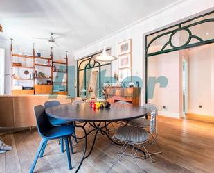 Dining room of Flat for sale in  Madrid Capital  with Air Conditioner and Terrace