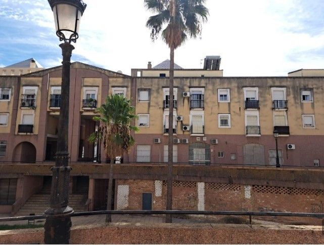 Vista exterior de Pis en venda en Moguer amb Terrassa