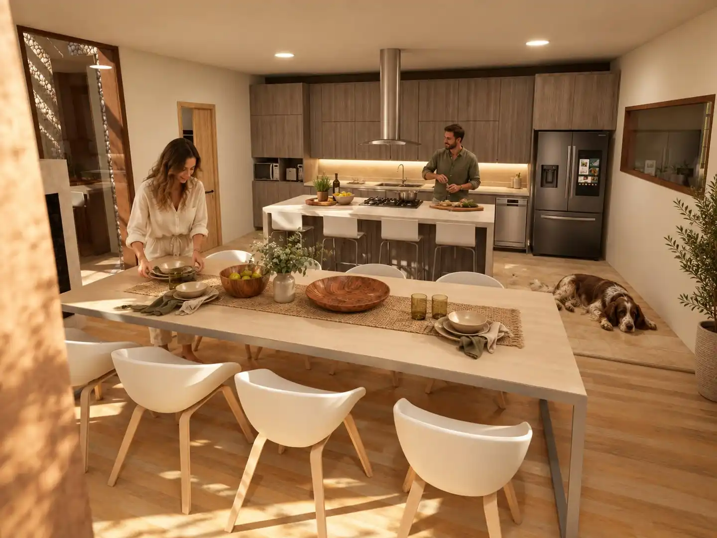 Küche von Haus oder Chalet zum Verkauf in Palazuelos de Eresma mit Heizung, Privatgarten und Abstellraum