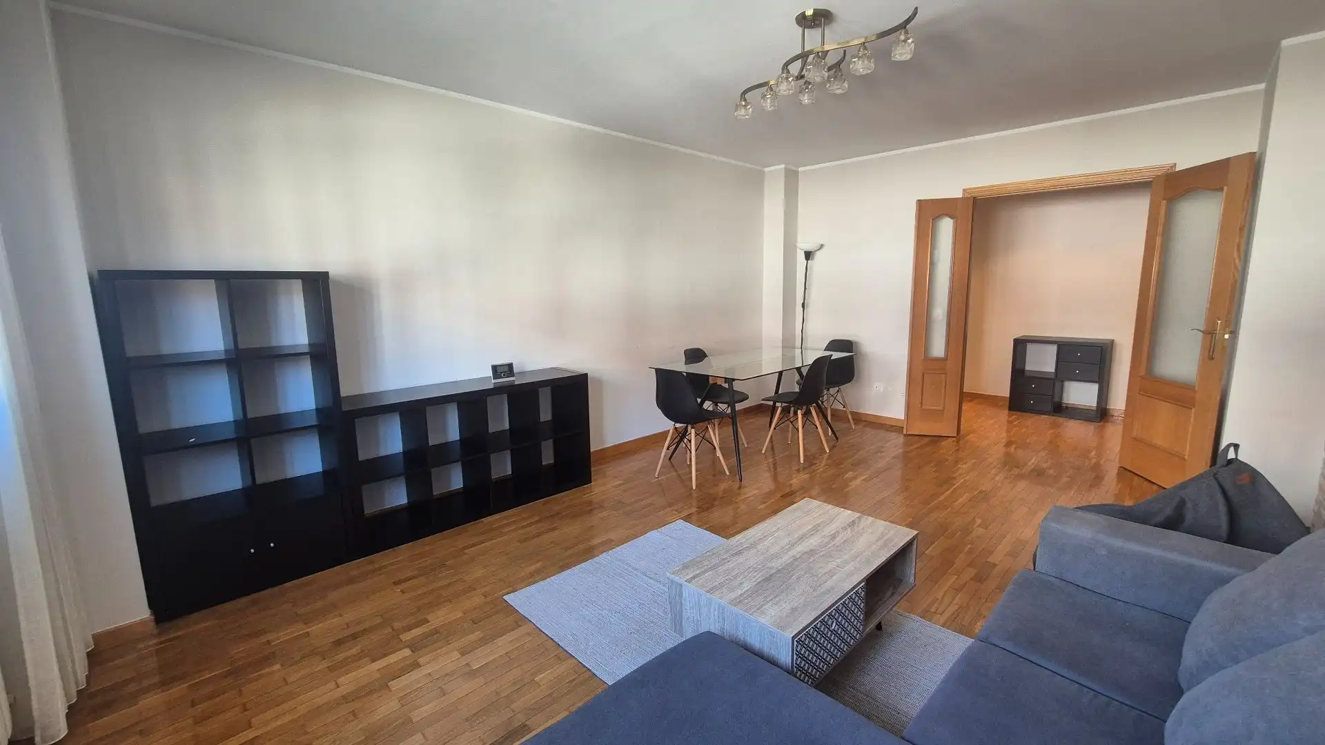 Living room of Flat for sale in Cistérniga  with Heating, Storage room and Furnished