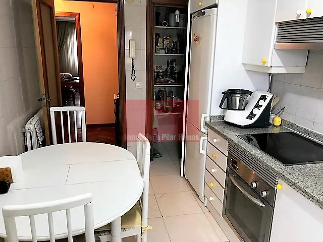 Küche von Wohnung zum Verkauf in San Andrés del Rabanedo mit Heizung, Parkett und Terrasse