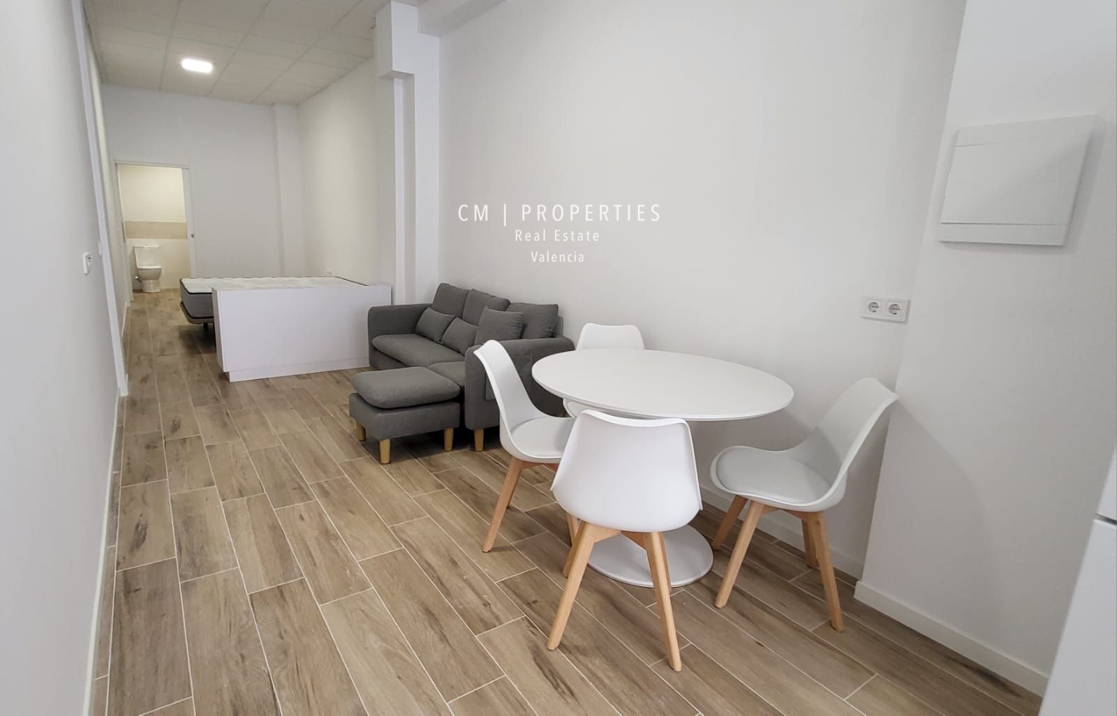 Exterior view of Flat for sale in  Valencia Capital  with Furnished