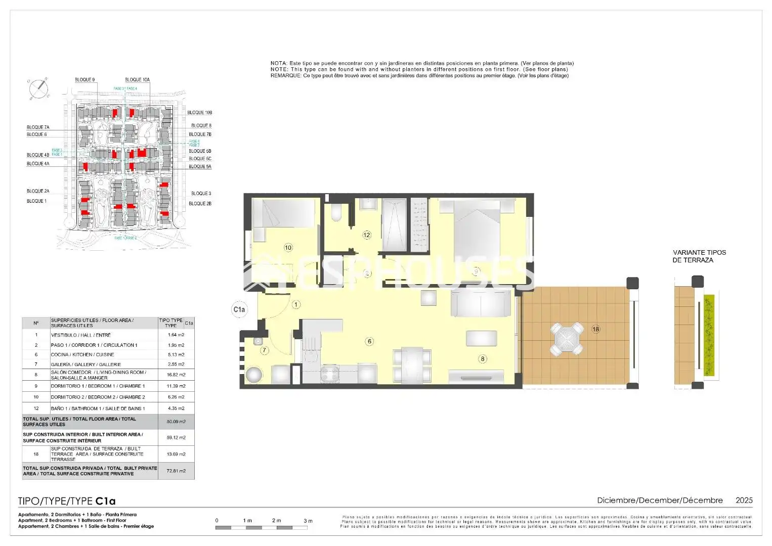Apartment mit Terrasse zum Verkauf in San Juan de los Terreros, imagen 13