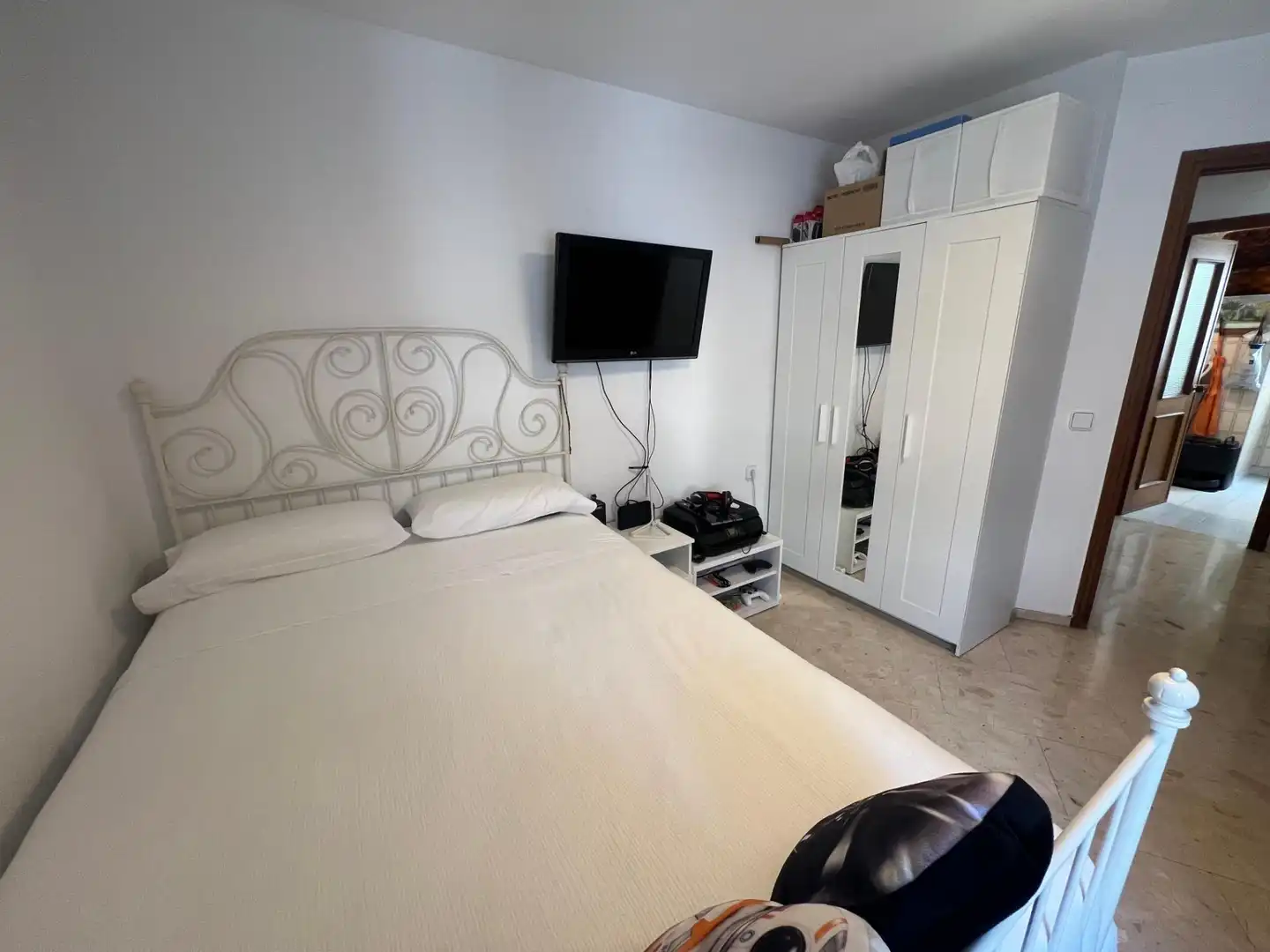 Habitación de Piso de alquiler en Sevilla con Aire acondicionado, Terraza y Amueblado