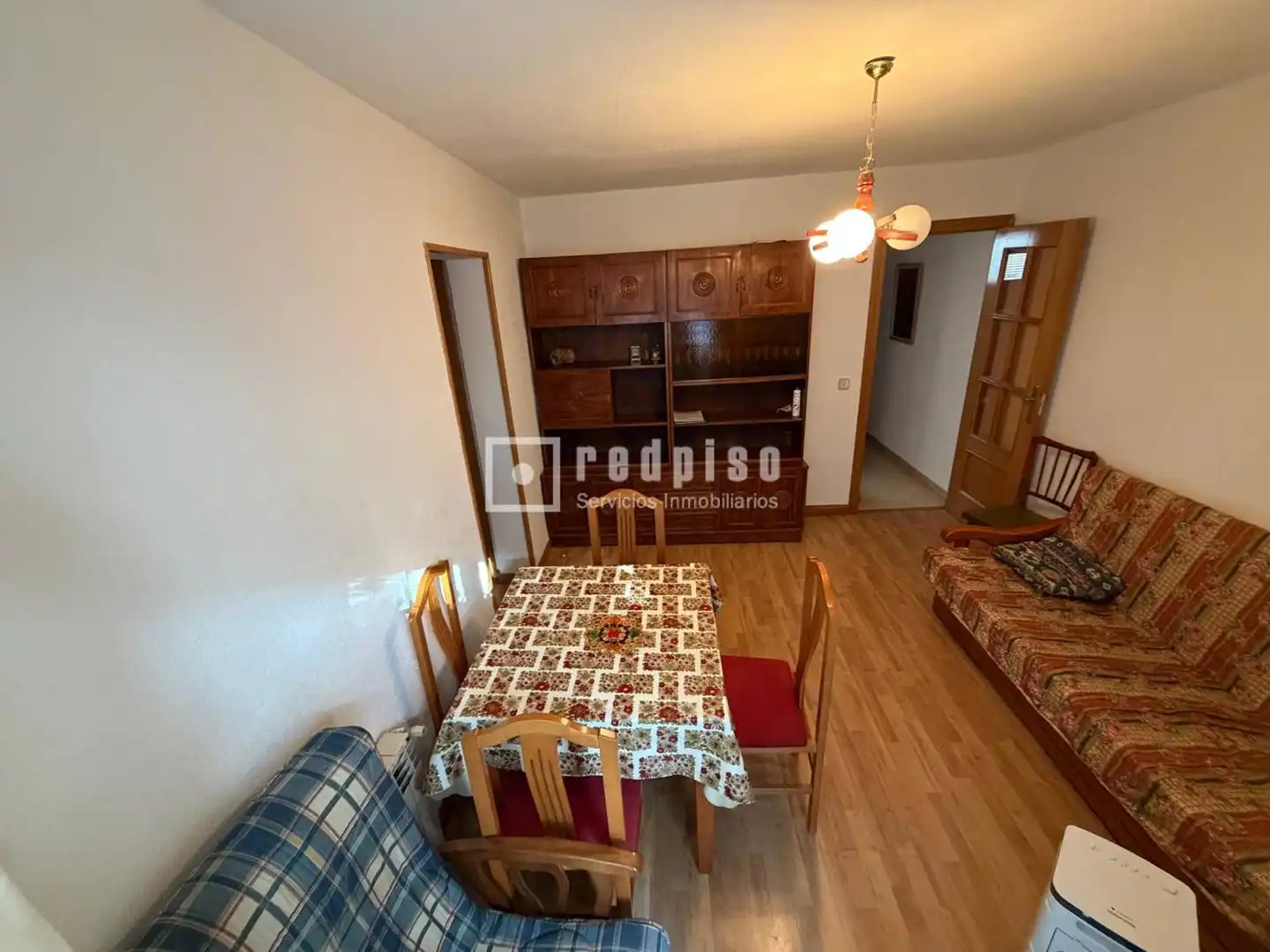 Schlafzimmer von Wohnung zur Miete in Madrid mit Heizung und Terrasse