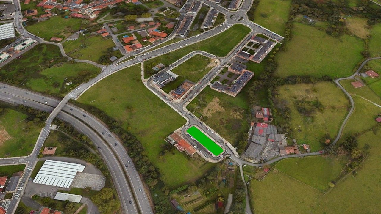 Exterior view of Land for sale in Oviedo 