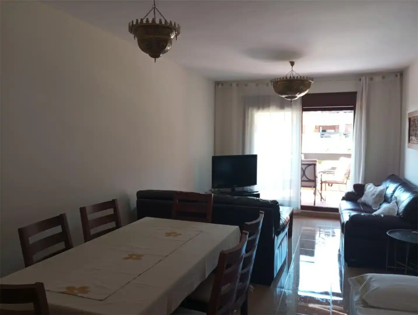 Esszimmer von Wohnung zur Miete in Estepona mit Klimaanlage und Schwimmbad