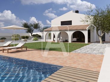 Casa rustica con piscina in vendita a Teulada