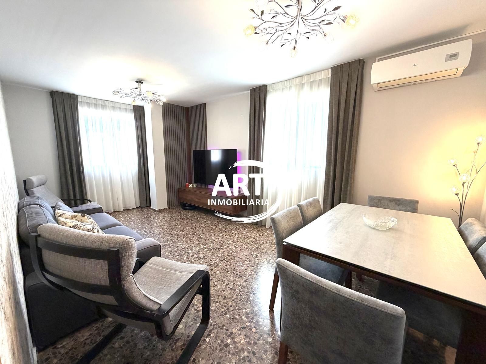 Living room of Flat for sale in Aldaia  with Air Conditioner and Heating