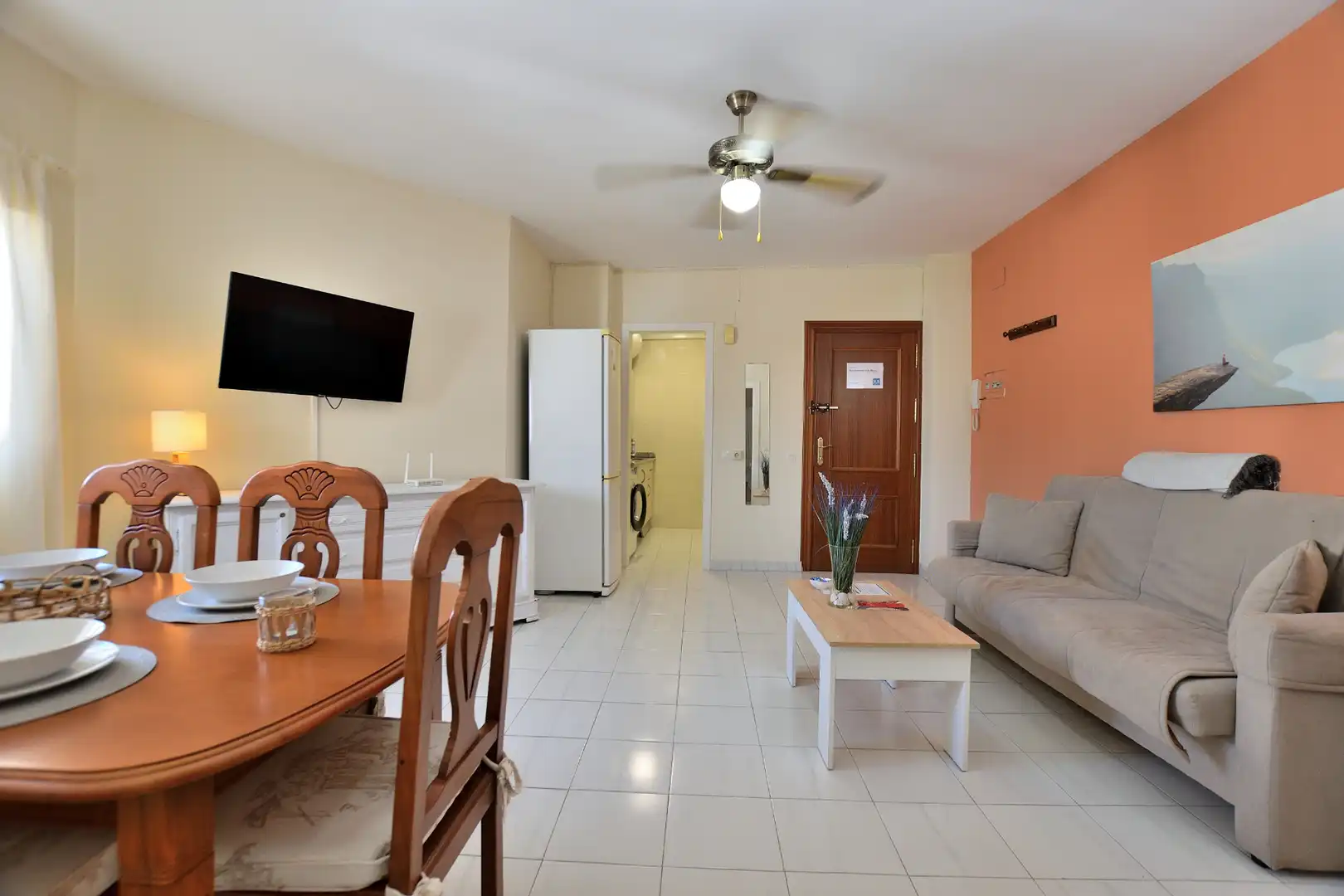 Sala de estar de Apartamento en venta en Ronda con Aire acondicionado, Trastero y Horno