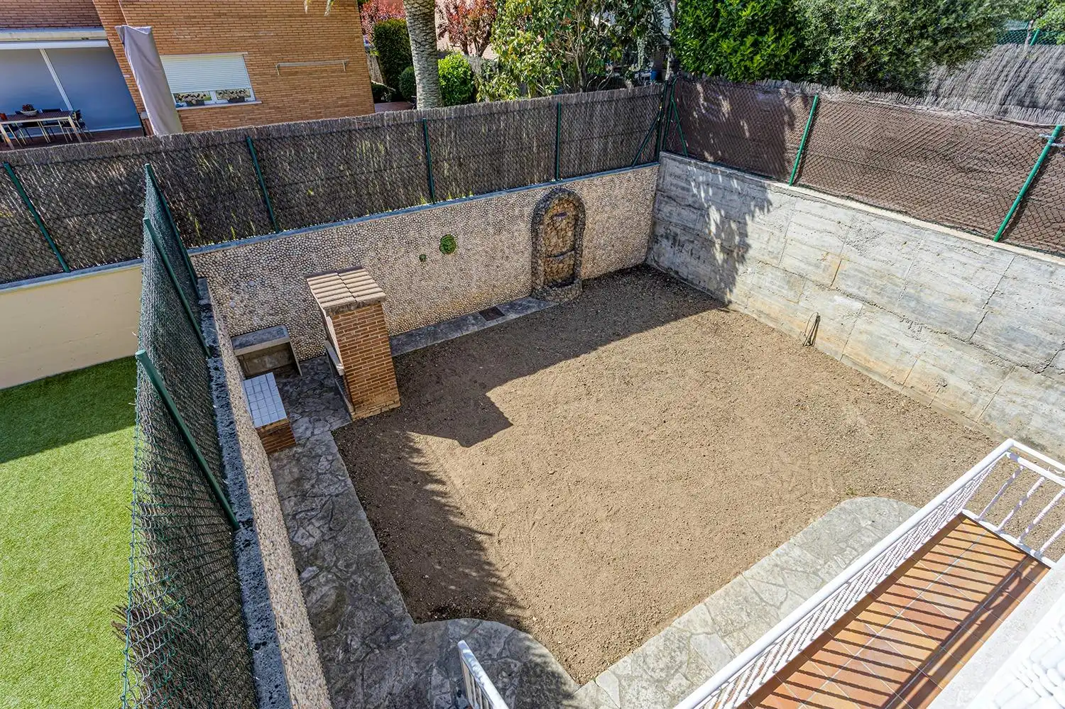 Garden of Houses for sale in Igualada  with Heating, Terrace and Storage room