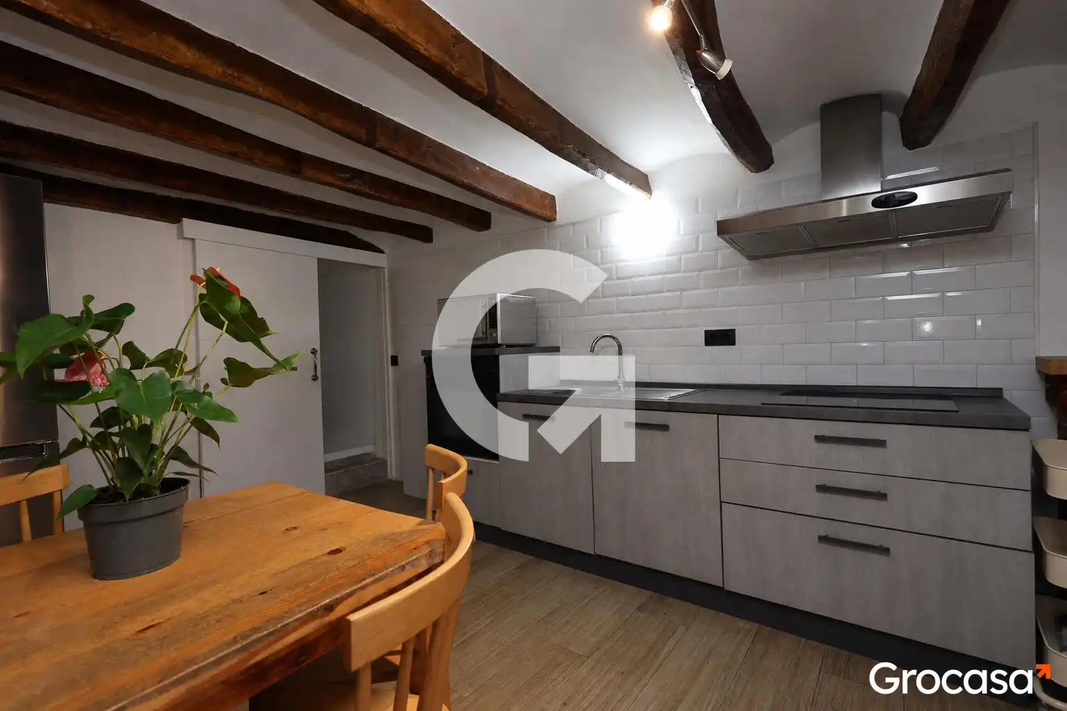 Cocina de Casa o chalet en venta en Banyeres del Penedès con Terraza, Trastero y TV