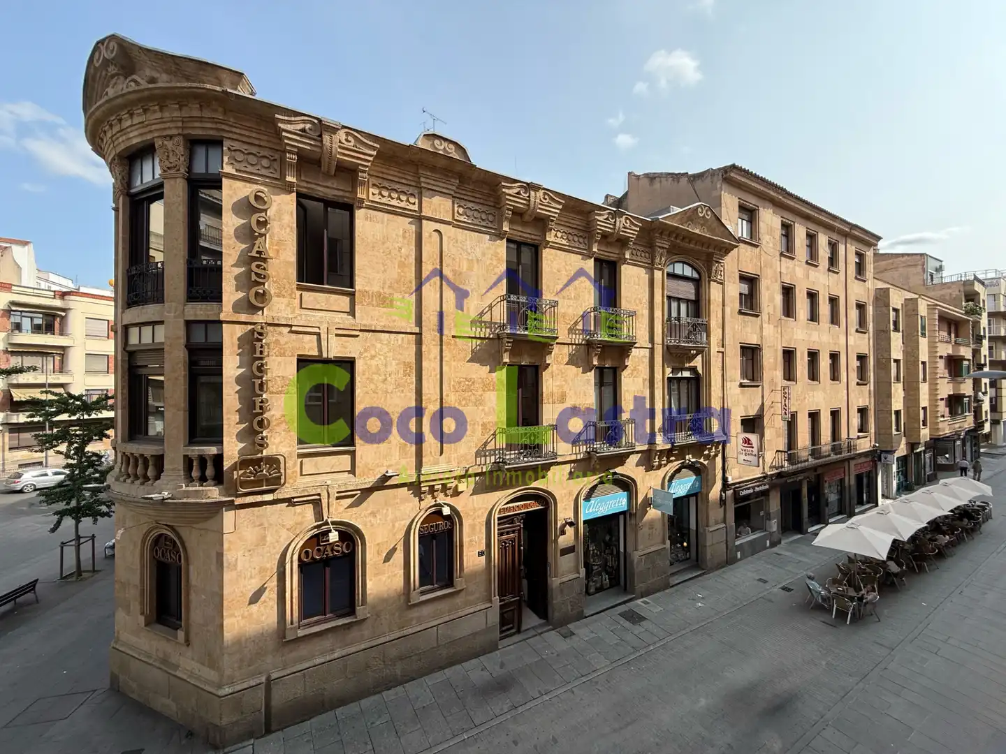 Exterior view of Flat for rent in Salamanca  with Heating, Furnished and Oven