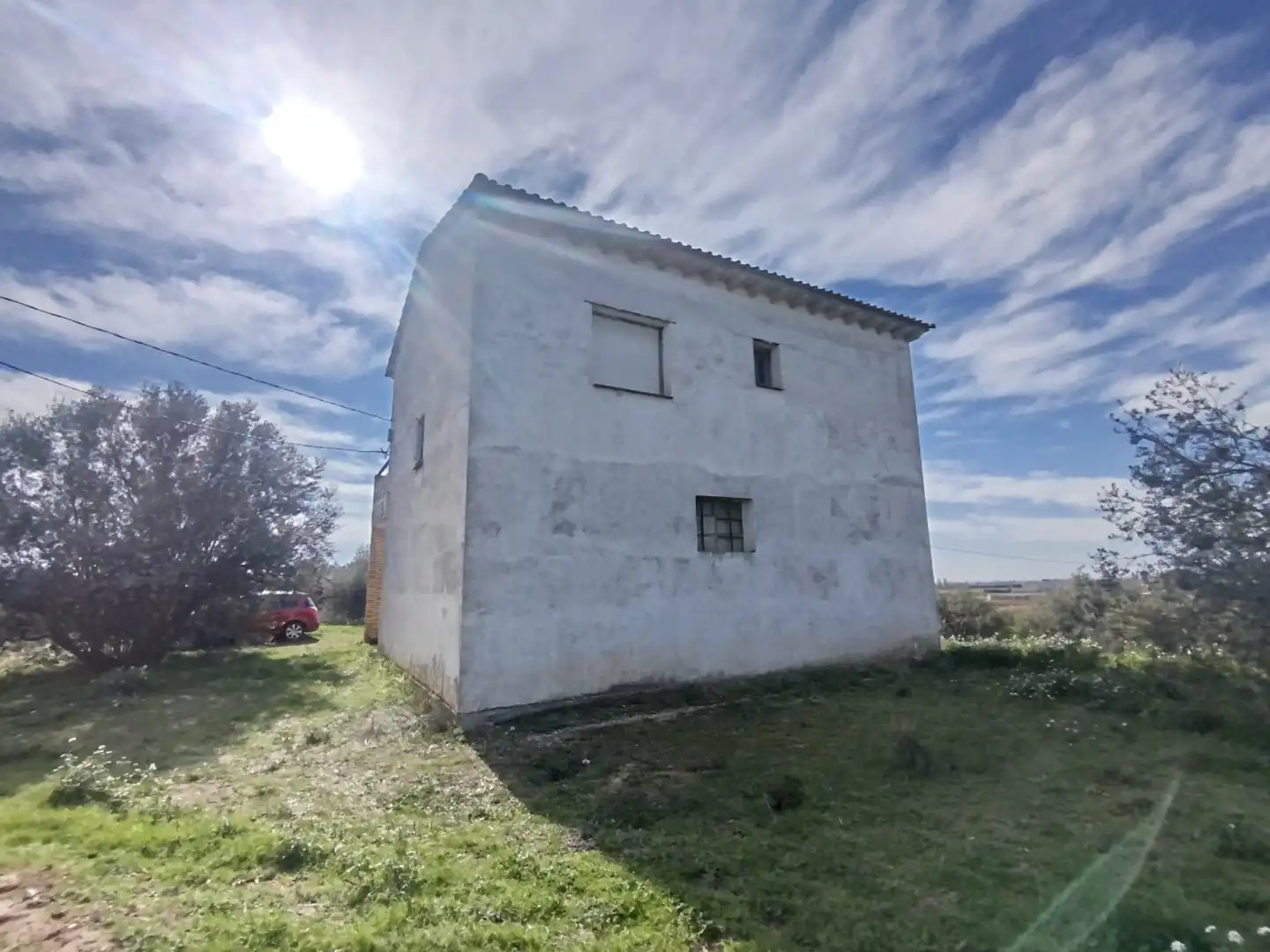 Vista exterior de Finca rústica en venda en Tamarite de Litera amb Terrassa i Traster