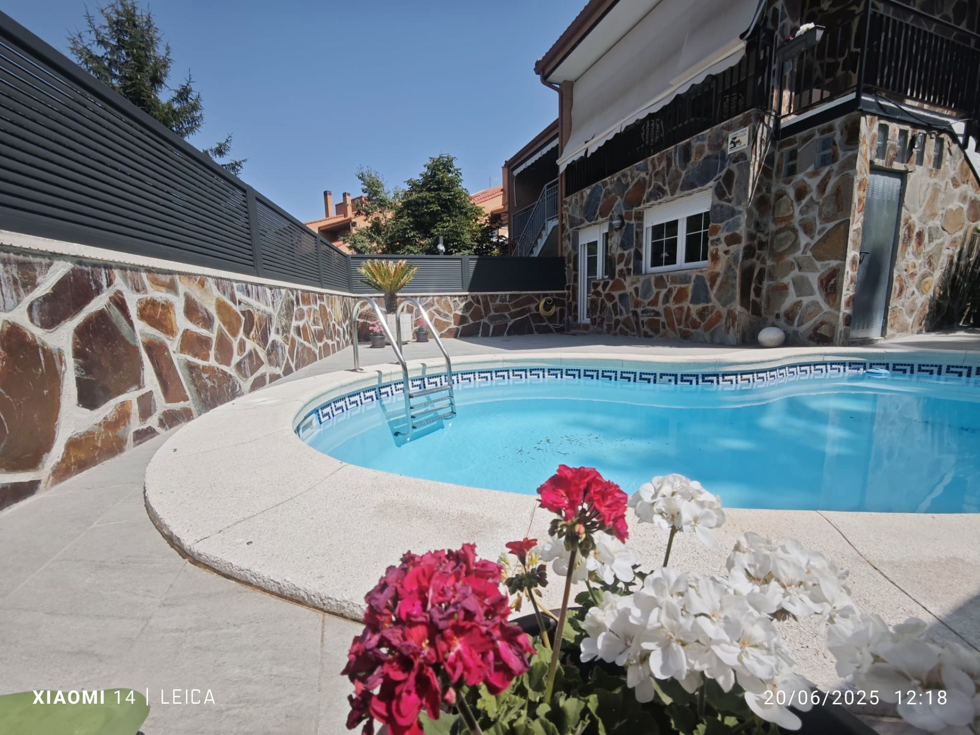 Piscina de Casa o xalet en venda en El Escorial amb Aire condicionat, Calefacció i Jardí privat