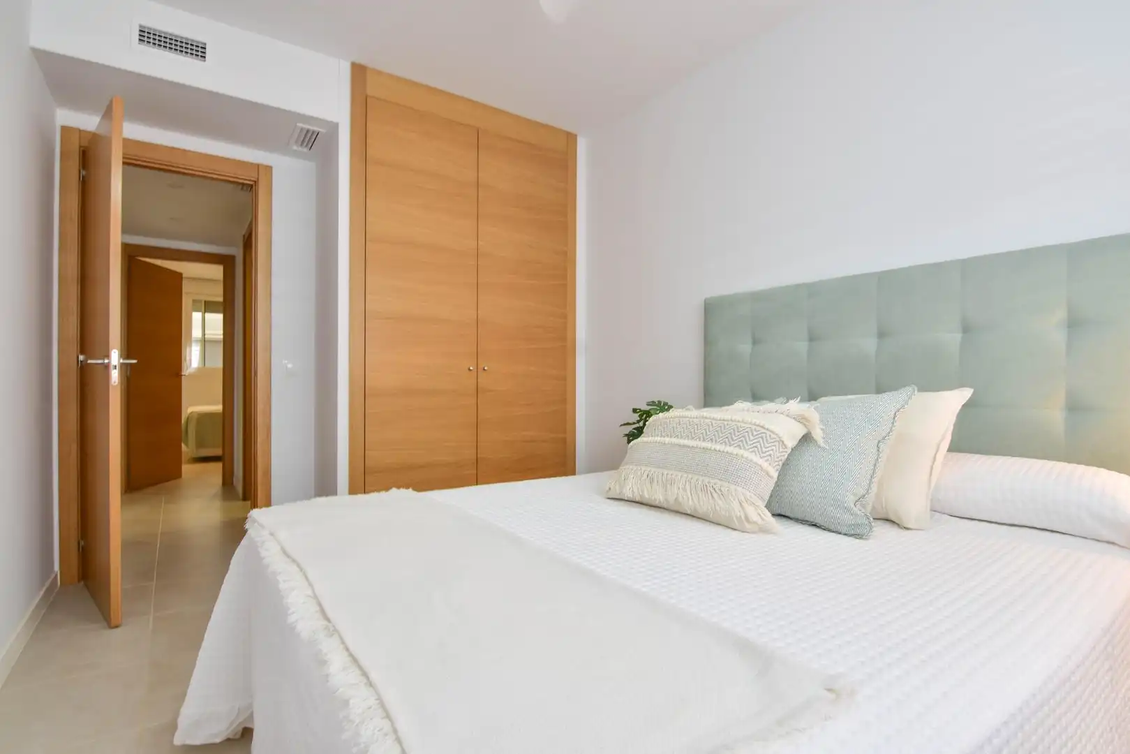 Bedroom of Flat for rent in El Puig de Santa Maria  with Air Conditioner, Heating and Private garden